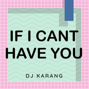 If I Can't Have You (Originally Performed By Shawn Mendes)