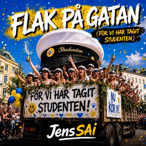 Flak på gatan (för vi har tagit studenten)