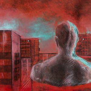 Серебристый чёрный