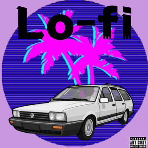 lofi复古jazz风格海边的大众车