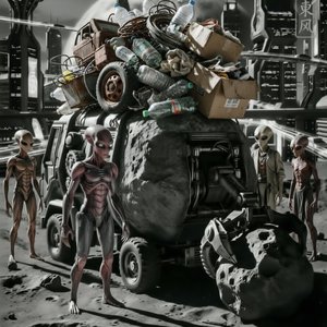 Moon Garbage Truck-月球垃圾车