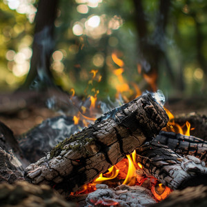 Ocio Luminoso En Llamas Lánguidas