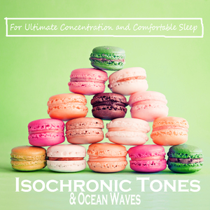 リラックス　11Hz　（アルファ波）　アイソクロニック・トーン & 波の音