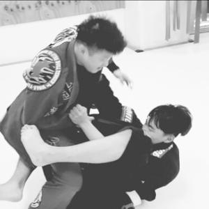 주짓수를 하면서