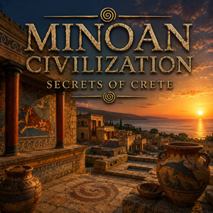 King Minos and the Minoan Throne