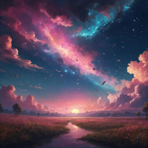 Там, где облака целуют сны (эмбиент - версия)