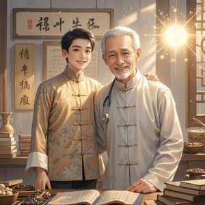 感恩父爱，传承医道