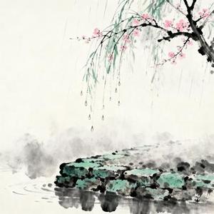 青堤烟雨