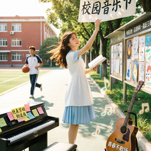 绝美学姐倒追我