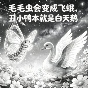 毛毛虫与丑小鸭