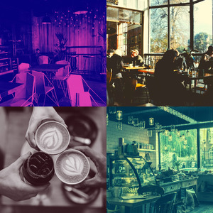 一尘不染咖啡馆跳跃印象数