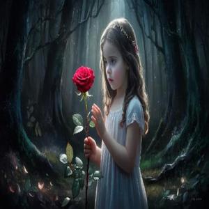 nella mano porto una rosa