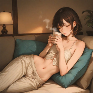 Quiet Lofi Rhodes at Sunrise for Sleep