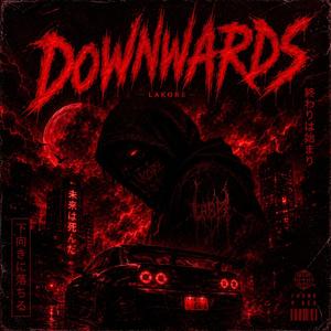 downwards