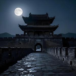孤城月下