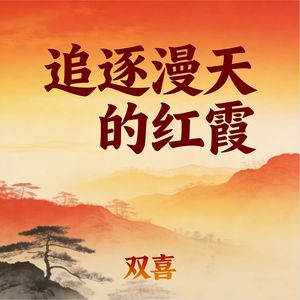 追逐漫天的红霞