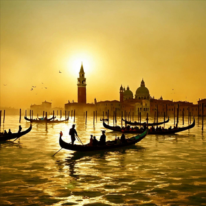 Jokers and Jesters of Carnival of Venice