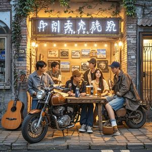 查干悦界的灯火