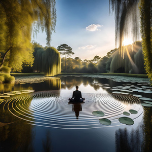 Flujo De Armonía De Meditación Con Lofi