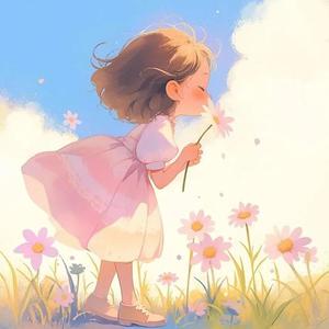 夜晚的月亮蹦蹦跳跳