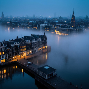 アムステルダムの夜霧