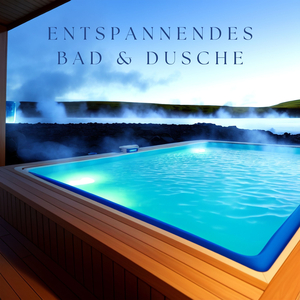 Entspannendes Schaumbad