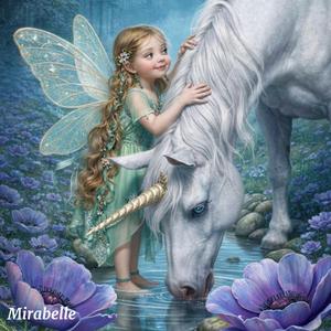 Unicorn’s Moonlit Anemone Forest, Soft Flute Lullaby for Peaceful Sleep