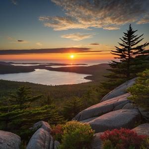 Maine’s Morning Glow