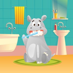 Сказка про бегемота, который не чистил зубы