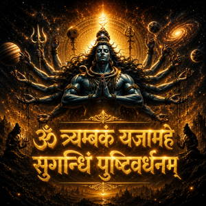 ॐ त्र्यम्बकं यजामहे सुगन्धिं पुष्टिवर्धनम्