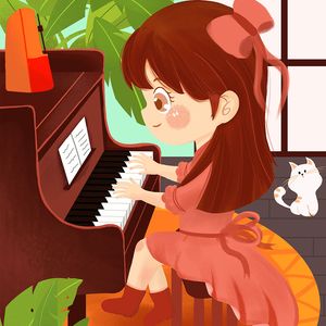 F.R贝尔 五月里（儿童钢琴版）