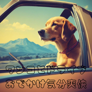ワンコとドライブ、おでかけ気分爽快
