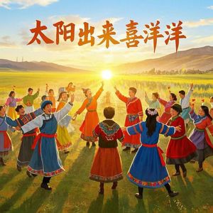 太阳出来喜洋洋