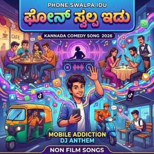 Phone Swalpa Idu | Kannada Comedy Song 2026 | Mobile Addiction DJ Anthem