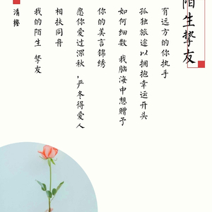 陌生挚友（翻自 连诗雅）