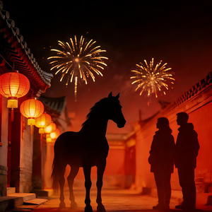 马踏春风接新岁