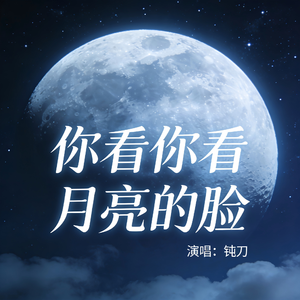 你看你看月亮的脸