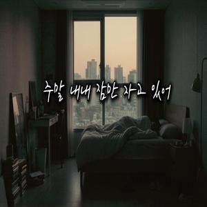 주말 내내 잠만 자고 있어