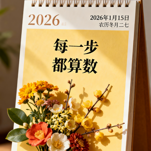 每一步都算数（彩霞版）