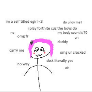 song i wrote about smelly egirls