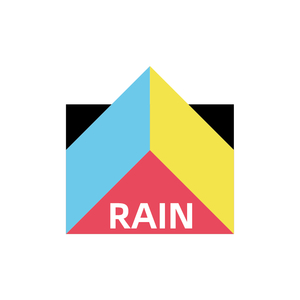 屋檐落雨
