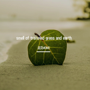smell of trampled grass and earth