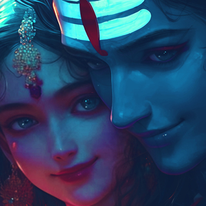 Shiva x Parvathi Cosmic Love