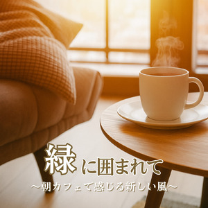 小鳥と過ごす朝カフェ