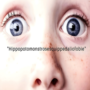 Hippopotomonstrosesquippedaliofobie