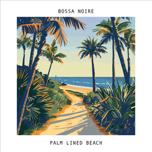 Palm Lined Beach