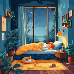 催眠曲一听就困 下雨声快速入睡 (八音盒)