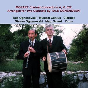 Mozart Clarinet Concerto in A, K. 622 Allegro Arranged for First Clarinet by Tale Ognenovski
