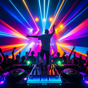 灵动健身闪耀夜空舞曲