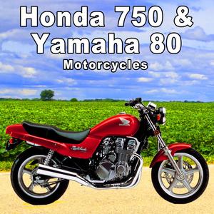 Yamaha 80cc Motorcycle Revs Engine